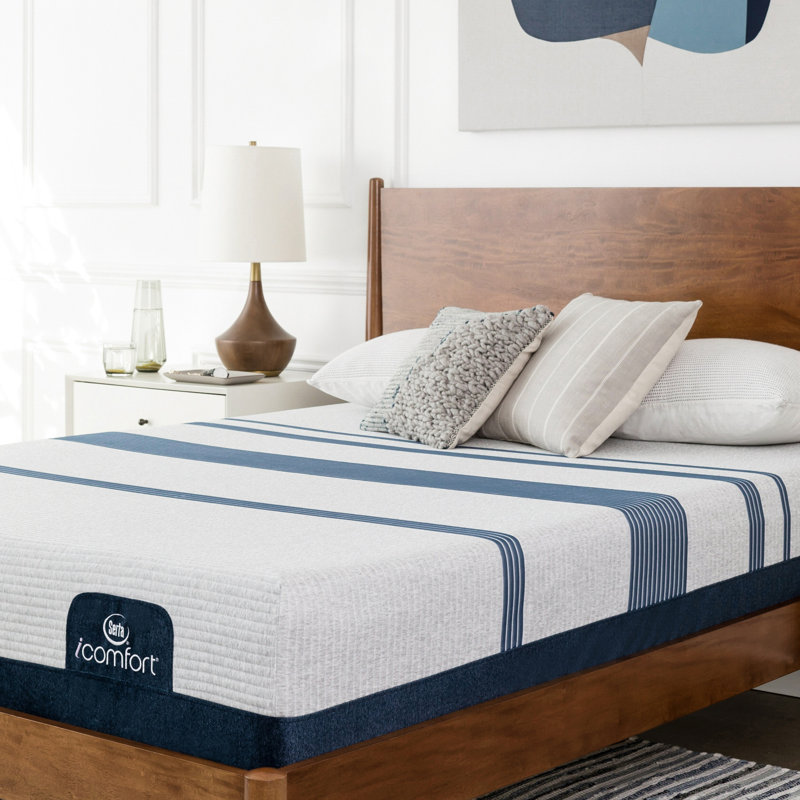 Serta 11" Firm Gel Memory Foam Mattress and Adjustable Base